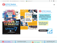 Tablet Screenshot of epsima.com